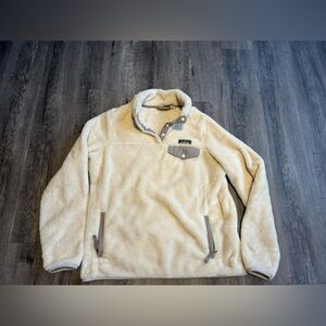 Women's Bean's Sherpa Fleece Pullover M